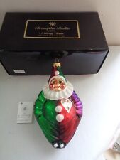 Christopher Radko A Caring Clown AIDS Awareness Christmas ornament 1997 & Box picture