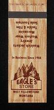 1980s? Eagle's Store Since 1908 Woolrich Jackets Tackle West Yellowstone MT MB picture