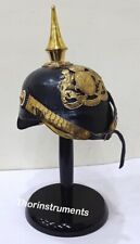 German Pickle hub Prussian Helmet,Kaiser Hat Armor Military Costumes HALLOWEEN picture