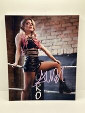 Alexa Bliss Pink Legs Signed Autographed Photo Authentic 8x10 COA picture