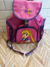 Sailor Moon Star Heart 1992 Vintage Backpack Made in Korea 14 x 13 x 4.5 picture
