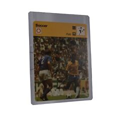 1977 Sportscaster Pelé Brazil World Cup Champ Printed in Italy Rare picture