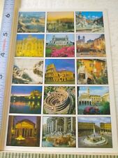 Postcard Famous Landmarks in Rome Italy picture