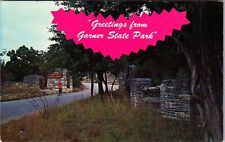 Garner State Park TX-Texas, Scenic Greetings, Vintage Postcard picture