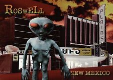 Roswell New Mexico, Alien Little Green / Gray Men, UFO Museum, Plains - Postcard picture