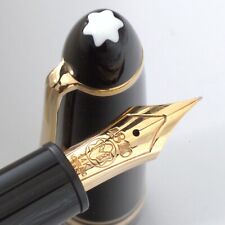Montblanc Meisterstuck 146 VTG 1990s 14K EF Nib Fountain Pen Used in Japan [032] picture