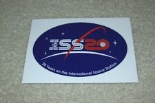 Official NASA International Space Station ISS 20 Years Decal / Sticker picture