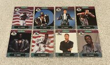 1991 YO MTV RAPS MC HAMMER COLLECTOR CARD LOT OF 8 NM picture