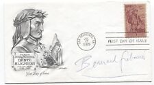 Bernard Grebanier Signed FDC First Day Cover Autographed Vintage Signature picture