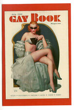 Postcard: Gay Book Magazine, 1936, pin-up repro from Vintage Magazines, London picture