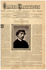 Vintage Goupil, Artistic Cameos, Charles Garnier (Opera Architect) picture