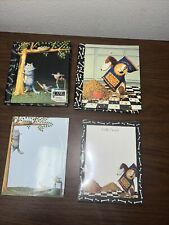 LOT of 4 LANG Design Photo Picture Albums and NOTE PADS 2005 New Old Stock picture