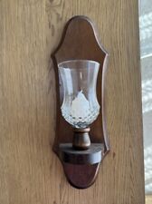 Vintage Wooden Wall Sconce picture