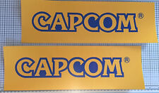 Capcom Arcade Side Art Sticker Pair 11.5” x 6.5” picture
