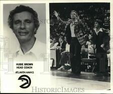 1979 Press Photo Atlanta Hawks' head basketball coach Hubie Brown - pis11264 picture