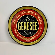 Vintage Genesee Brewing Beer And Ale Beer Tray Old Fashioned Goodness Canco USA picture