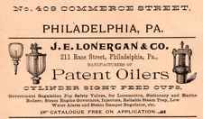 1887 Geo Auburn Uptons Glues  J E Lonergan Co  Landis & Co  2 Side PA Gazetteer picture