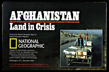 ⫸ 2001-12 December AFGHANISTAN Land in Crisis National Geographic Map - A3+ picture