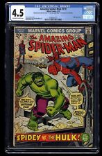 Amazing Spider-Man #119 1973 CGC 4.5 OW/W RARE Double(Extra) Cover at Centerfold picture