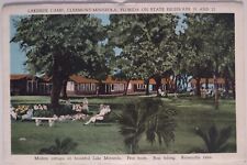 Vintage Lakeside Camp Clermont Lake Minneola Florida Postcard Unposted picture