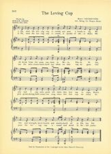 BETA THETA PI Fraternity Vintage Original Song Sheet c1941 “The Loving Cup” picture