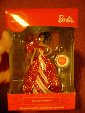 HALLMARK 2019 HOLIDAY BARBIE ORNAMENT - NEW AFRICAN AMERICAN picture