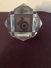 Cartier - HBO 10th Anniversary Glass Paperweight - Home Box Office picture