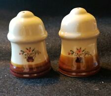 Vintage Brown Classic Country Salt and Pepper Shaker Set picture