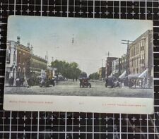 Divided Back Postcard Independence Kansas KS Street View PM 1912 picture