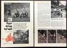 Trail Bikes 1967 Review Kawasaki 175~Benelli Cobra 125~Bridgestone Mountain 90 picture