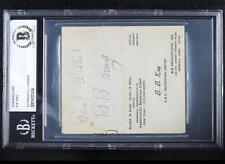 1900-Present Entertainment Authenticated BB King BAS BGS Authentic Auto ow6 picture