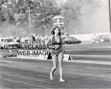 HOT PAM HARDY LIEBERMAN STAGING JUNGLE JIM NHRA DRAG RACING FUNNY CAR 8x10 PHOTO picture