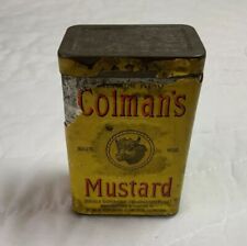 Antique Advertising Tin, Colman’s Mustard, London, England picture