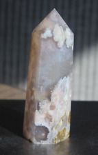 FLOWER AGATE POINT 2.80 INCHES TALL/ 59 GRAMS picture