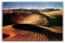 Alamosa CO Colorado Sands of Alamosa Dunes C37 Chrome Postcard picture