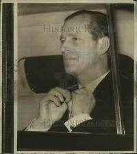 1958 Press Photo Prince Philip on Way Back From American Memorial at St. Paul's picture