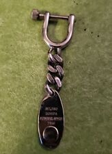 VTG DINERS CLUB INTERNATIONAL Sterling Silver 925 Fob, Key Chain  picture