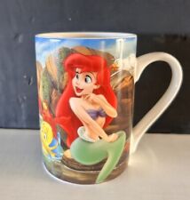 DISNEY STORE The Little Mermaid Ariel 2013 Ceramic China Coffee Cup Mug Rare picture