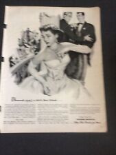 Listerine Mouthwash Ad Vintage Original Magazine Clipping A Girls Best Friend picture