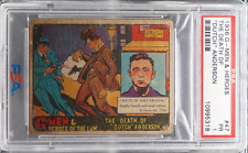 1936 Gum G-Men & Heroes of The Law - #47 G-Men Card The Death of Dutch.. PSA 1 picture