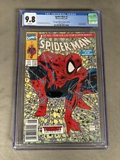 Spider-Man #1 Marvel 1990 Rare Newsstand CGC 9.8 WP Todd McFarlane Story & Art picture