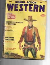 DOUBLE ACTION WESTERN MAY 1953 - PULP MAG.  ACCEPT.  COND. picture