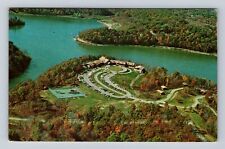 Glouster OH-Ohio, Burr Oak Lodge Lake & State Park Advertising, Vintage Postcard picture