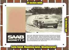 METAL SIGN - 1967 Saab Sonett picture