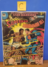 💥 STORAGE FIND SUPERMAN VS MUHAMMAD ALI TREASURY WHITMAN LARGE COMIC BOOK C 💥 picture