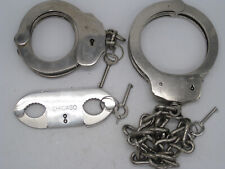 Jay-Pee Handcuffs , Chicago Thumbcuffs and a set of Leg Irons ( restraints ) picture