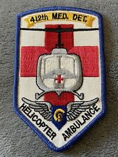 Edwards AFB Patch 412th Helicopter Ambulance Med Det - Medical Group USAF picture