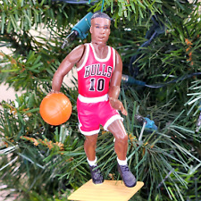BJ Armstrong Chicago Bulls Basketball NBA Xmas Ornament Holiday vtg Jersey #10 picture