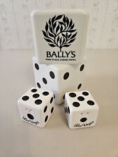 Bally's Pair-o-Dice By Reco Vtg Dice 6.5
