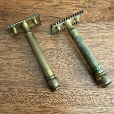 Pair of Gillette Ball End Safety Razors picture